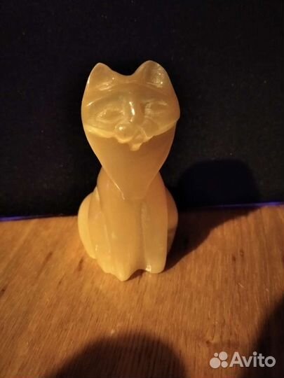 Статуэтка Кот. Селенит