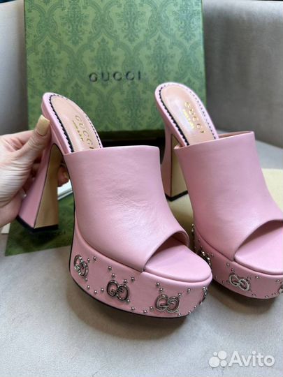 Туфли босоножки gucci