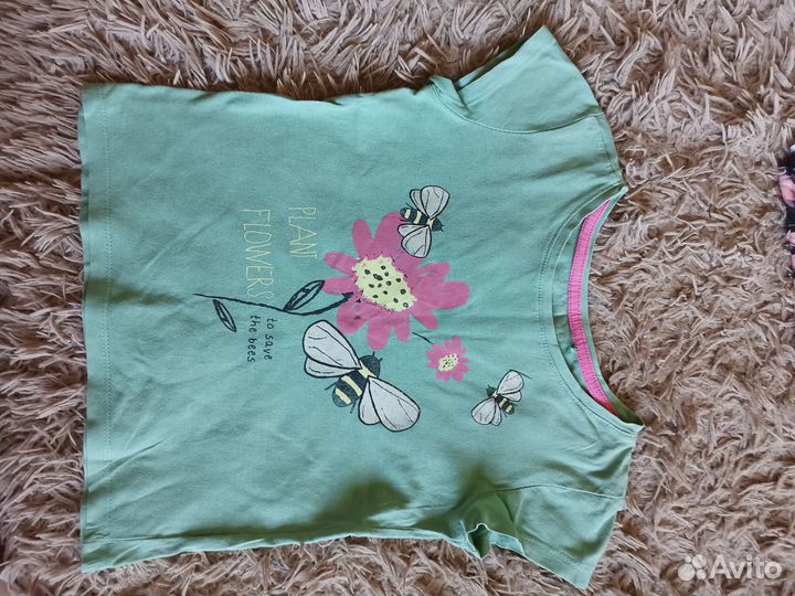 Вещи пакетом 5 шт на девочку 122-128