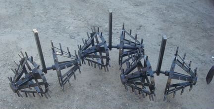 Рыхлители-Ежи для прополки междурядий (картофеля)