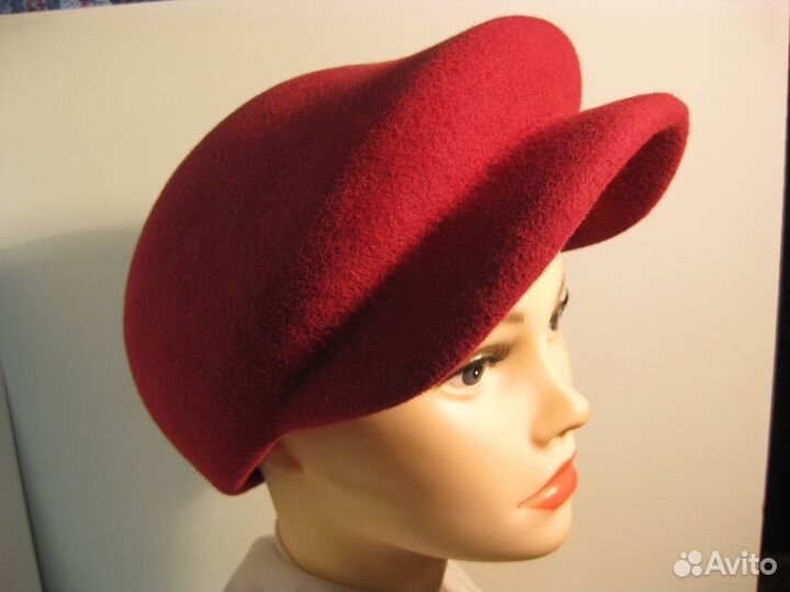 Шапка женская чешский велюр