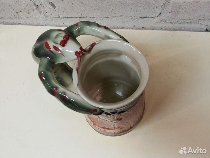 Пивная кружка керамика