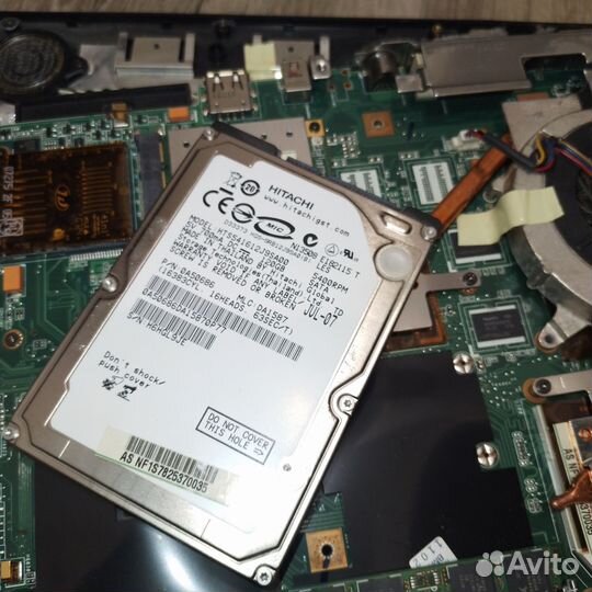 Ноутбук asus на запчасти