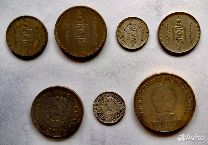 Монеты Монголии