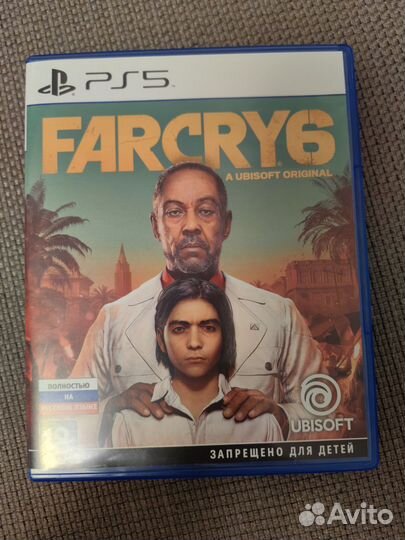 Far cry 6 ps5 диск