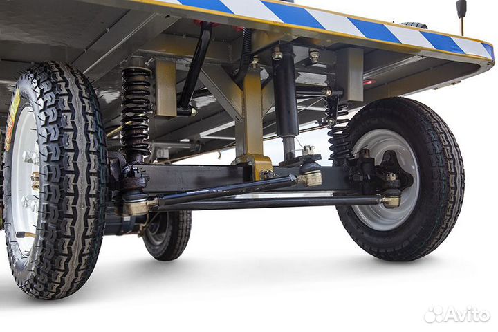 Грузовая электротележка RuTrike склад 1500