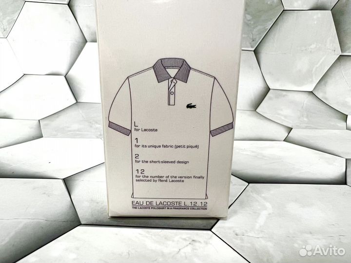 Lacoste Eua de Lacoste L. 12.12 blanc - pure Муж