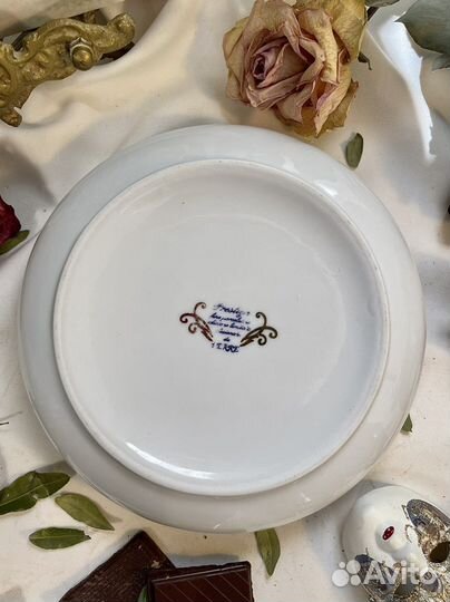 Фарфоровая пепельница Италия