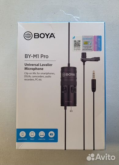 Петличный микрофон Boya BY-M1 Pro