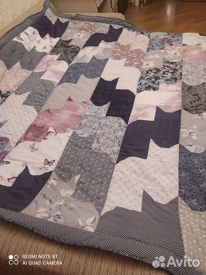 Лоскутное одеяло/покрывало ручная работа