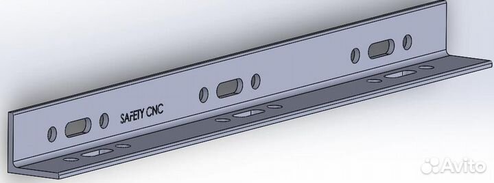 Установка для обработки уголка и полосового прокат