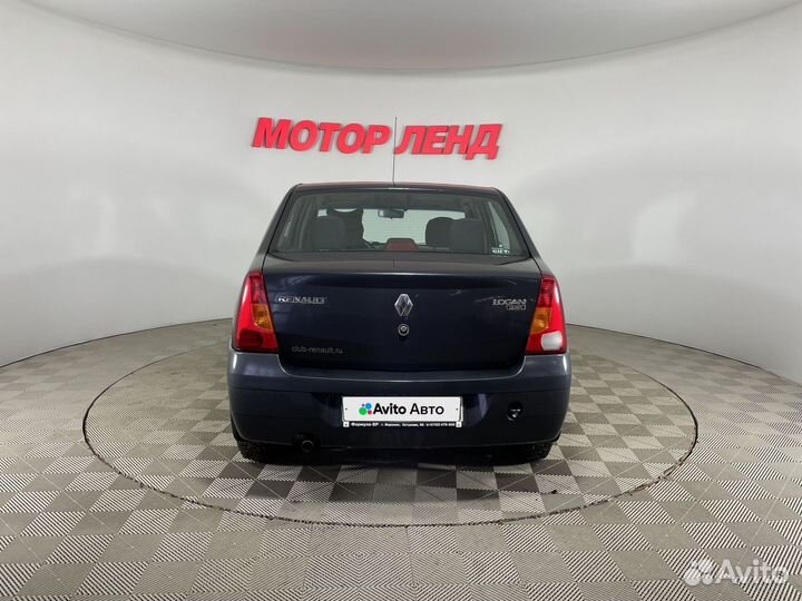 Renault Logan 1.6 МТ, 2009, 117 581 км