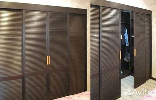 Перегородка в гардероб, шкафы на заказ