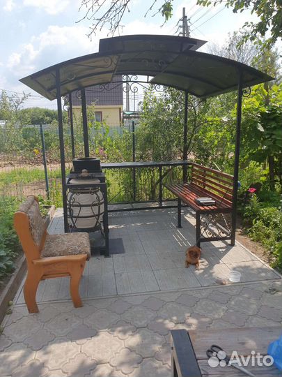 Беседка с мангалом