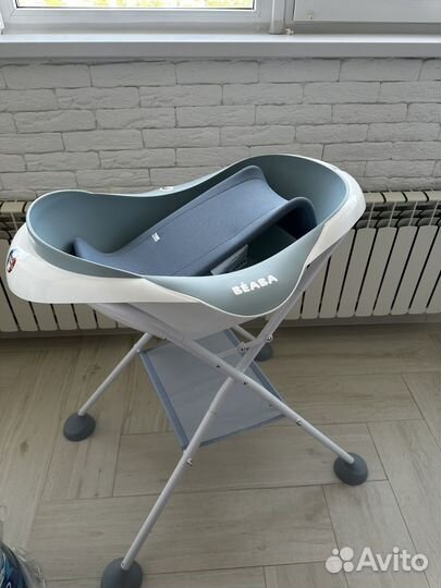 Ванночка для купания с горкой и ножками