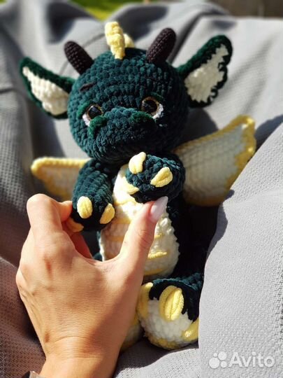 Вязанная змея и дракон