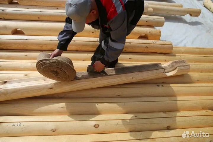 Сборка срубов