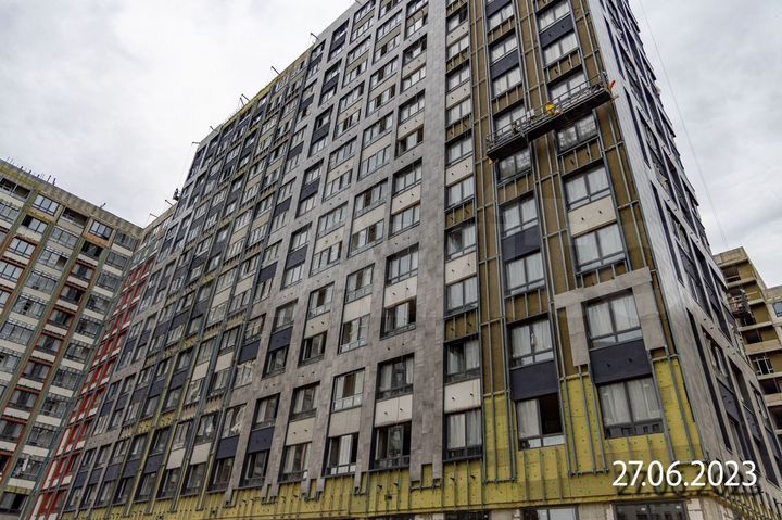 3-к. квартира, 55,8 м², 2/15 эт.