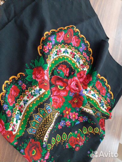 Платок чисто шерстяной