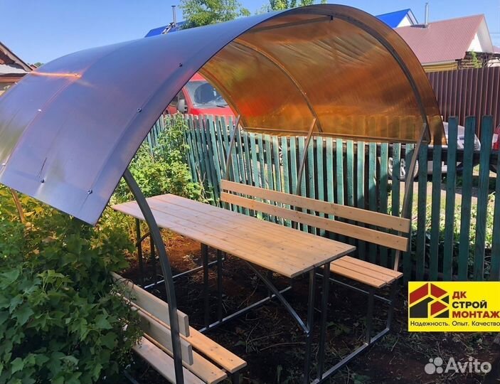 Беседка поликарбонат