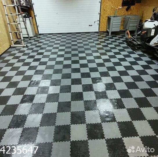 Плитка пвх в гараж
