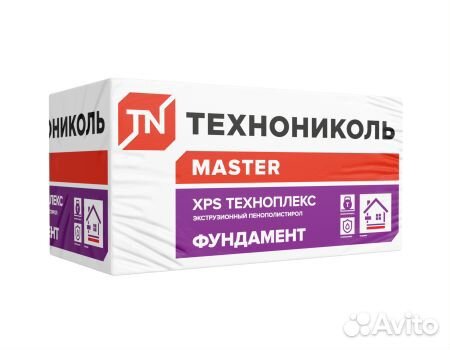 Пенополистирол технониколь техноплекс фундамент 1180*580*50 мм L-кромка (5,475м2-0,273м3/ уп 8плит)