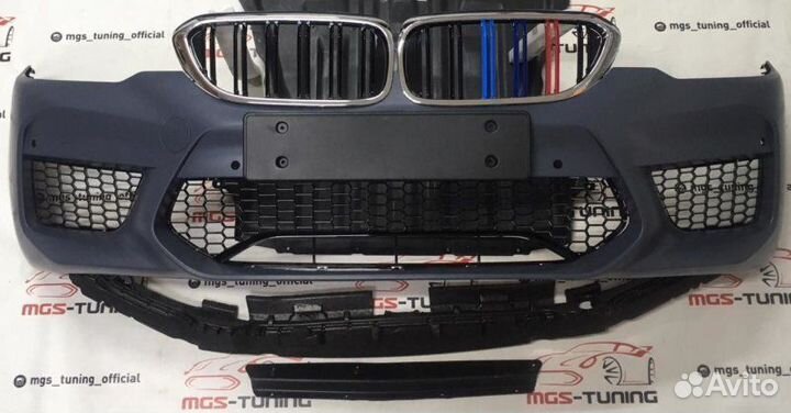 Обвес BMW G30 М5 f90 + Хром с триколором