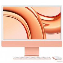 iMac 24M3 10 GPU 8/256GB Orange Новый, Рассрочка