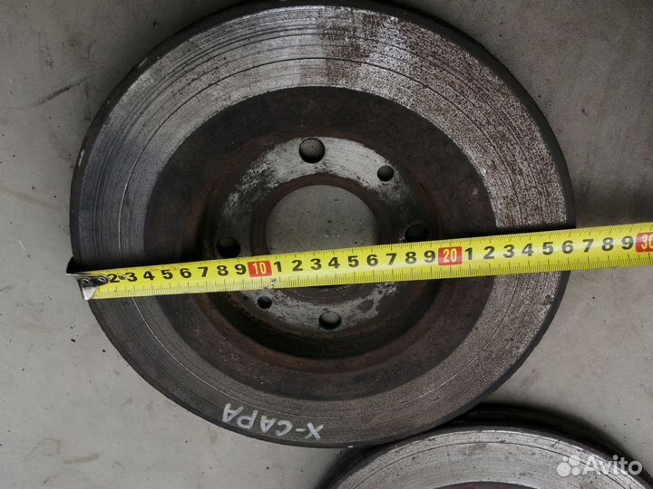 Диск тормозной передний Citroen Xsara 2000-2005