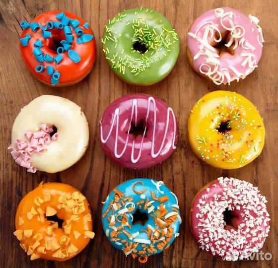 Донаты в Ассортименте-заморозка- 18