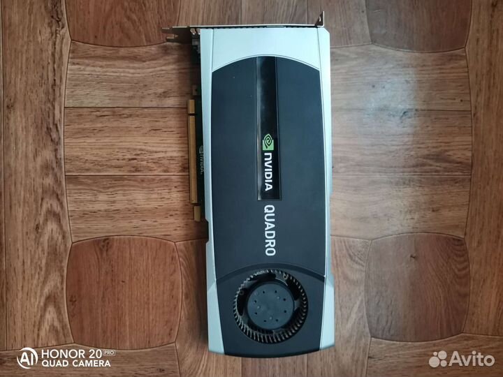 Видеокарта nvidia quadro 6000