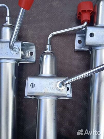 Колесо опорное на прицеп с хомутом в комплекте