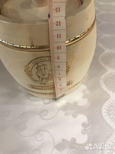 Деревянный горшок