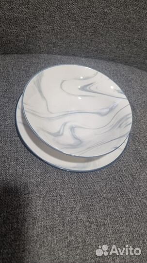 Тарелка и пиала