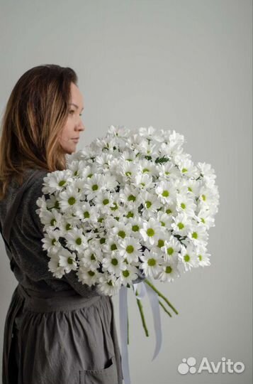 Букеты из кустовой хризантемы