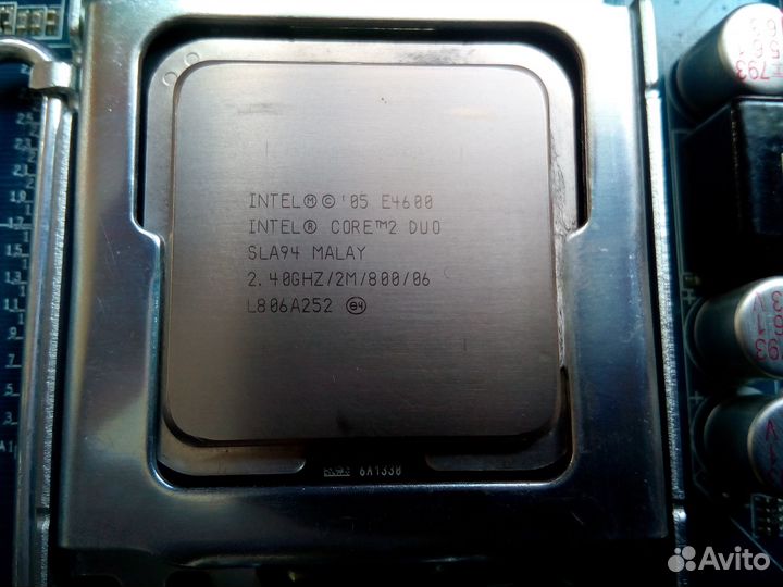 LGA 775 Gigabyte Ga-945GCM-S2L + Core 2 duo