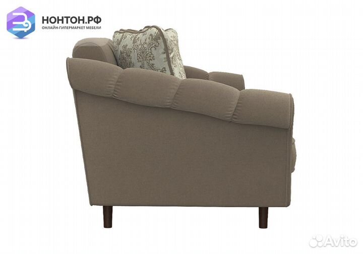 Диван книжка Ника бежевый