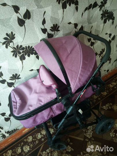 Коляска 2 в 1, +автолюлька
