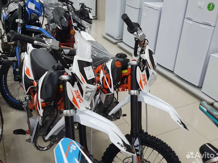Питбайк kayo basic TT 125ем KRZ 17/14