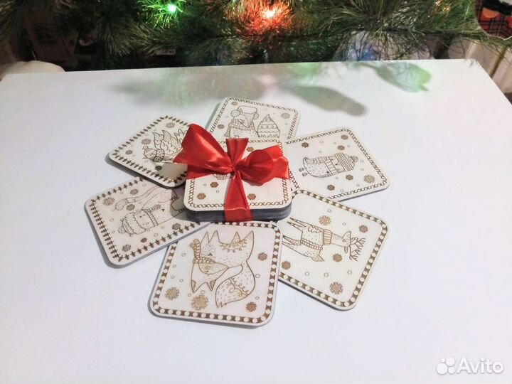 Подставка под кружки и бокалы