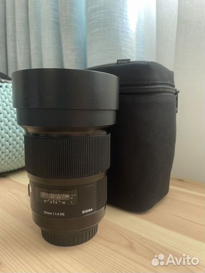 Sigma 20mm 1.4 ART for canon