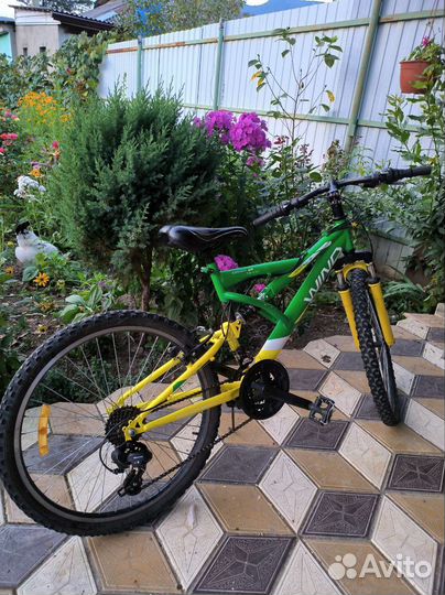 Двухподвесный велосипед