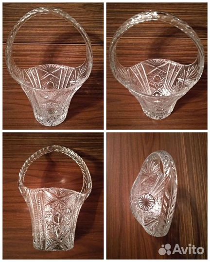 Хрусталь - ваза 