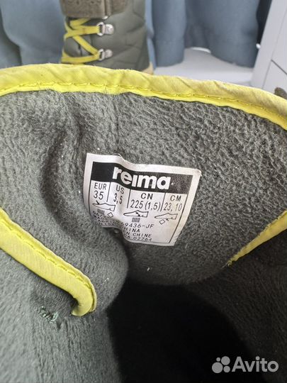 Ботинки зимние для мальчика Reima
