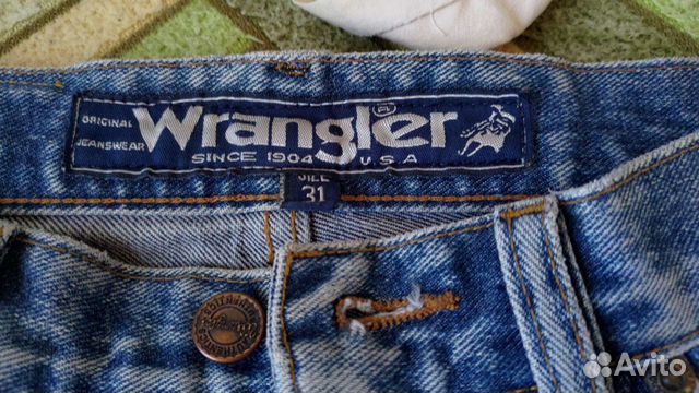 Мужские джинсы wrangler made in usa 100 cotton