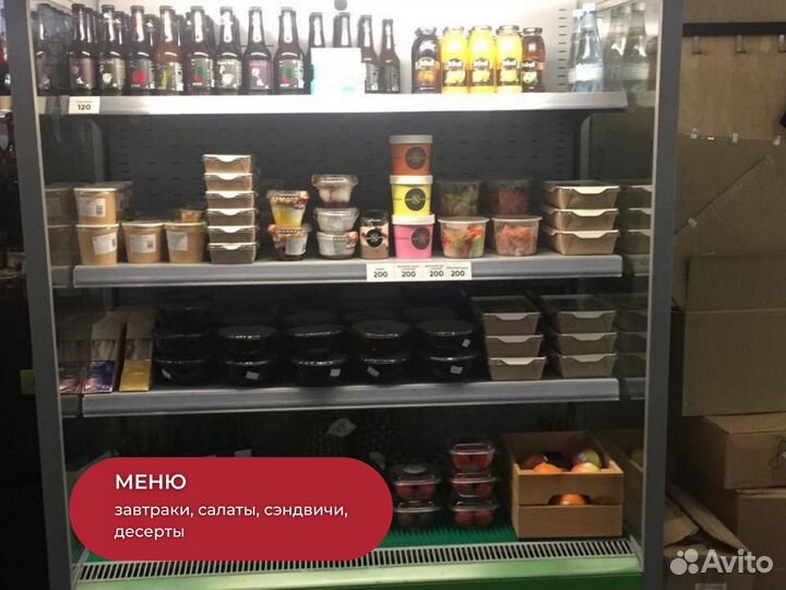 Перспективная кофейня с посадкой и кухней в бц