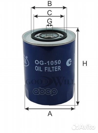 Фильтр масляный PSA/fiat jumper/boxer/ducato 2