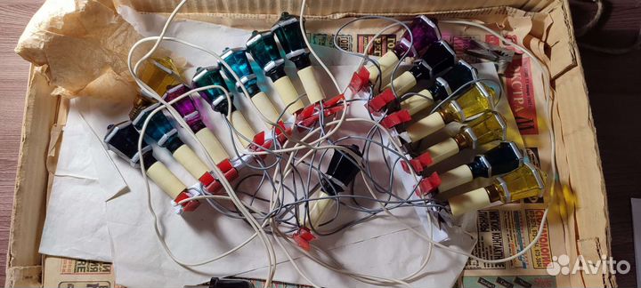 Гирлянда фонарики СССР