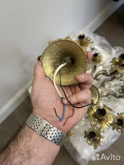 Люстра бронзовая Иран