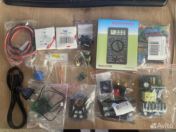 Лабораторный блок питания (комплектующие)